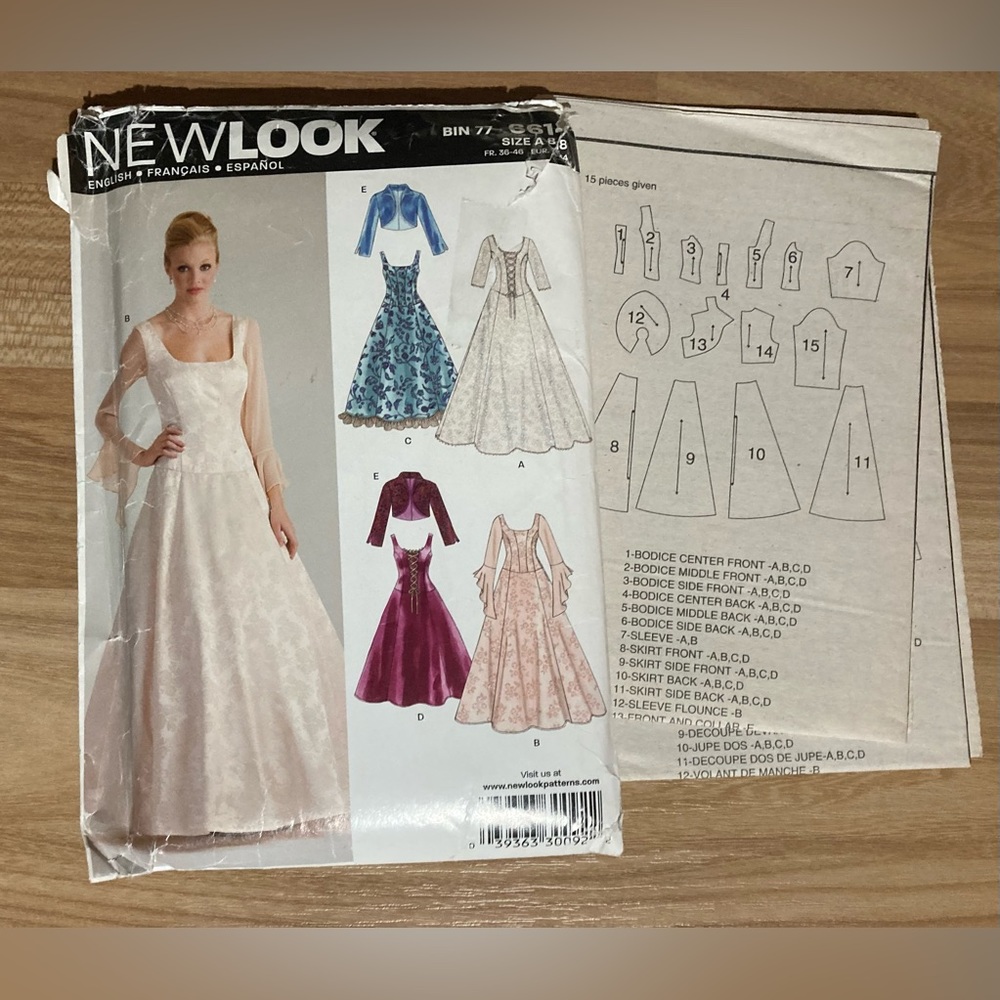 Simplicity New Look 6614 Evening Gown